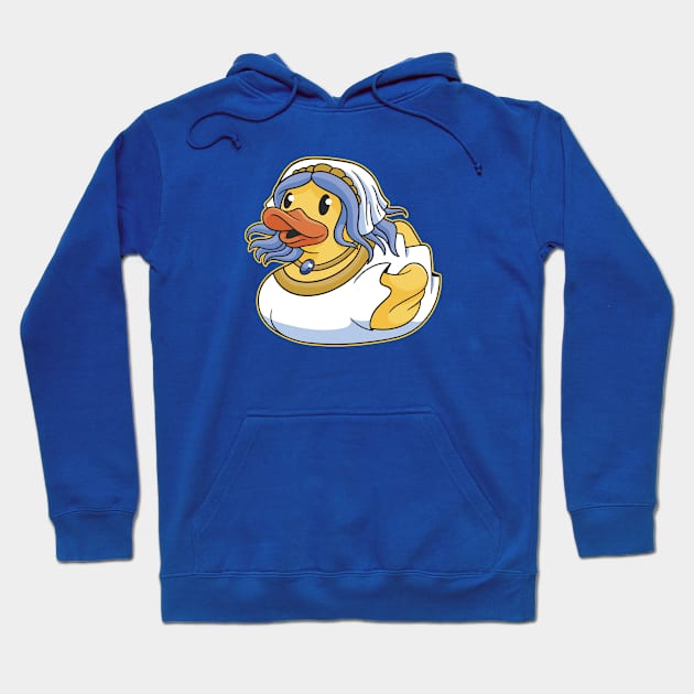 Cute Bride Rubber Ducky Squeaky Duck Wedding Gift Hoodie by SLAG_Creative